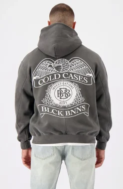 COLD CASES GEWASTE HOODIE | Grijs