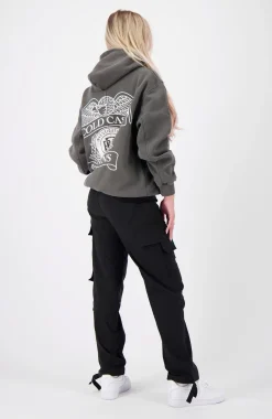 COLD CASES GEWASTE HOODIE | Grijs