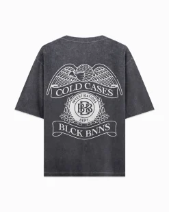 COLD CASES T-SHIRT | Zwart