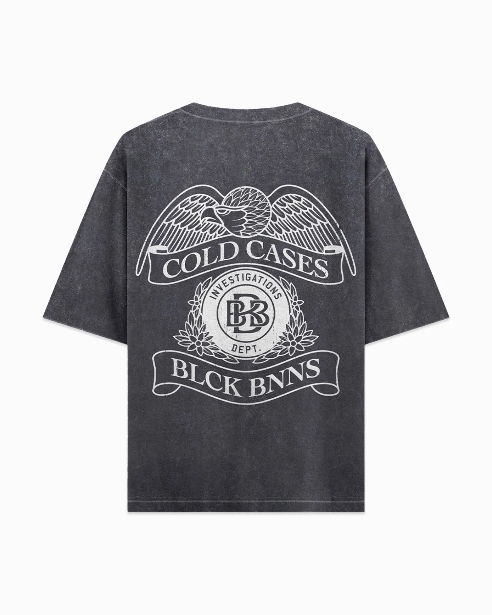 COLD CASES T-SHIRT | Zwart
