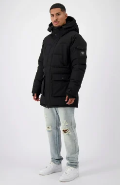 COMMANDER PARKA JACKET | Zwart
