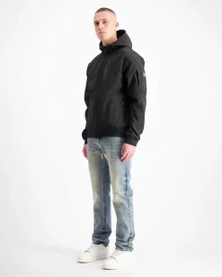COMMANDER SOFTSHELL JACKET | Zwart