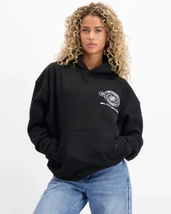 COMPASS HOODIE | Zwart
