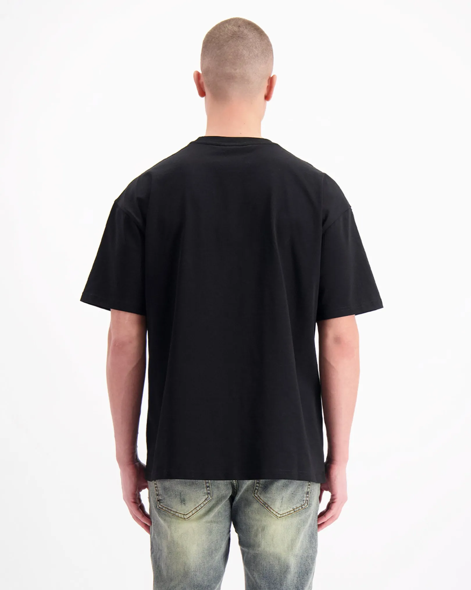 COMPASS T-SHIRT | Zwart