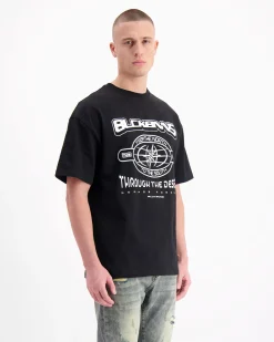 COMPASS T-SHIRT | Zwart