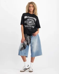 COMPASS T-SHIRT | Zwart