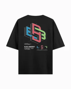 DECONSTRUCTION T-SHIRT | Zwart