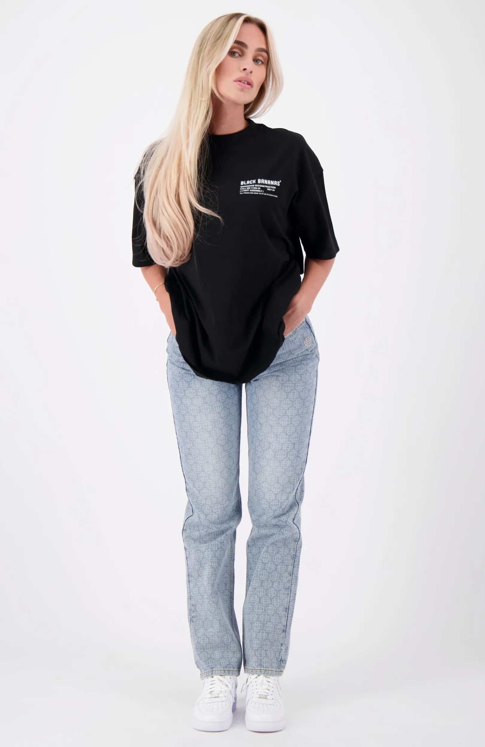 DECONSTRUCTION T-SHIRT | Zwart