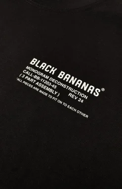 DECONSTRUCTION T-SHIRT | Zwart