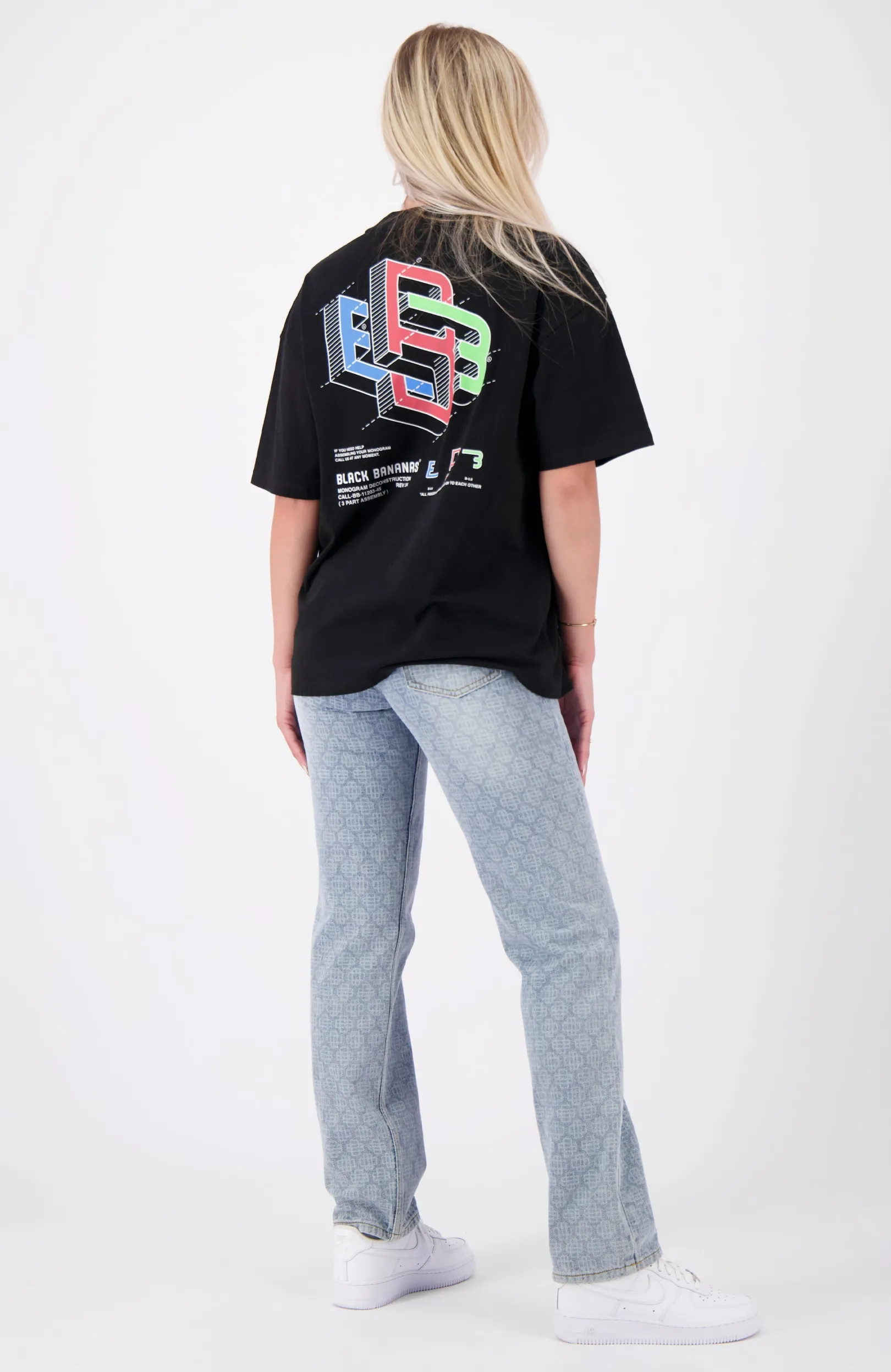 DECONSTRUCTION T-SHIRT | Zwart