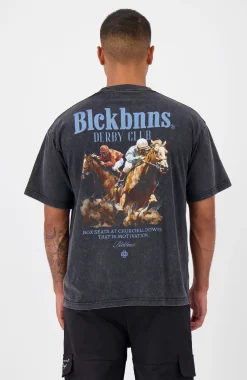 DERBY CLUB T-SHIRT | Zwart