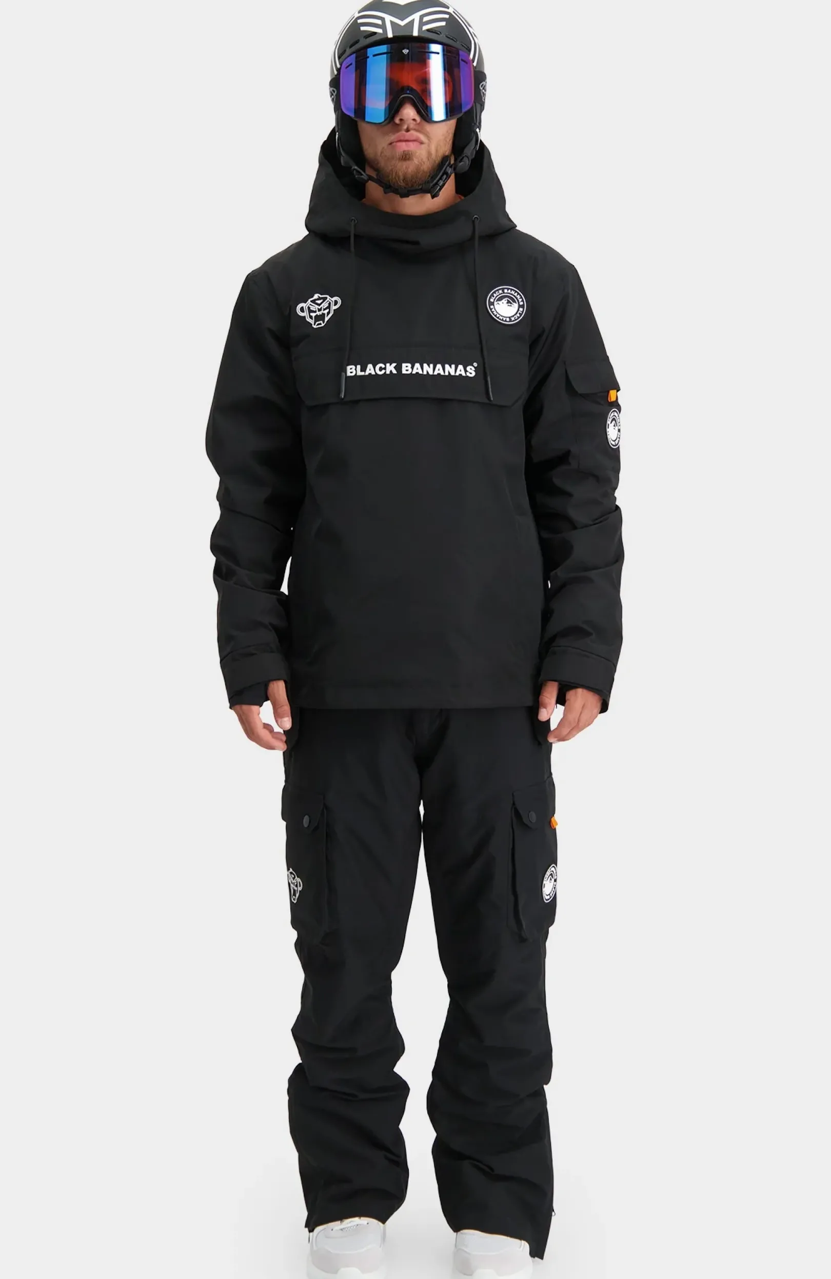 Everest Helm | Zwart/wit