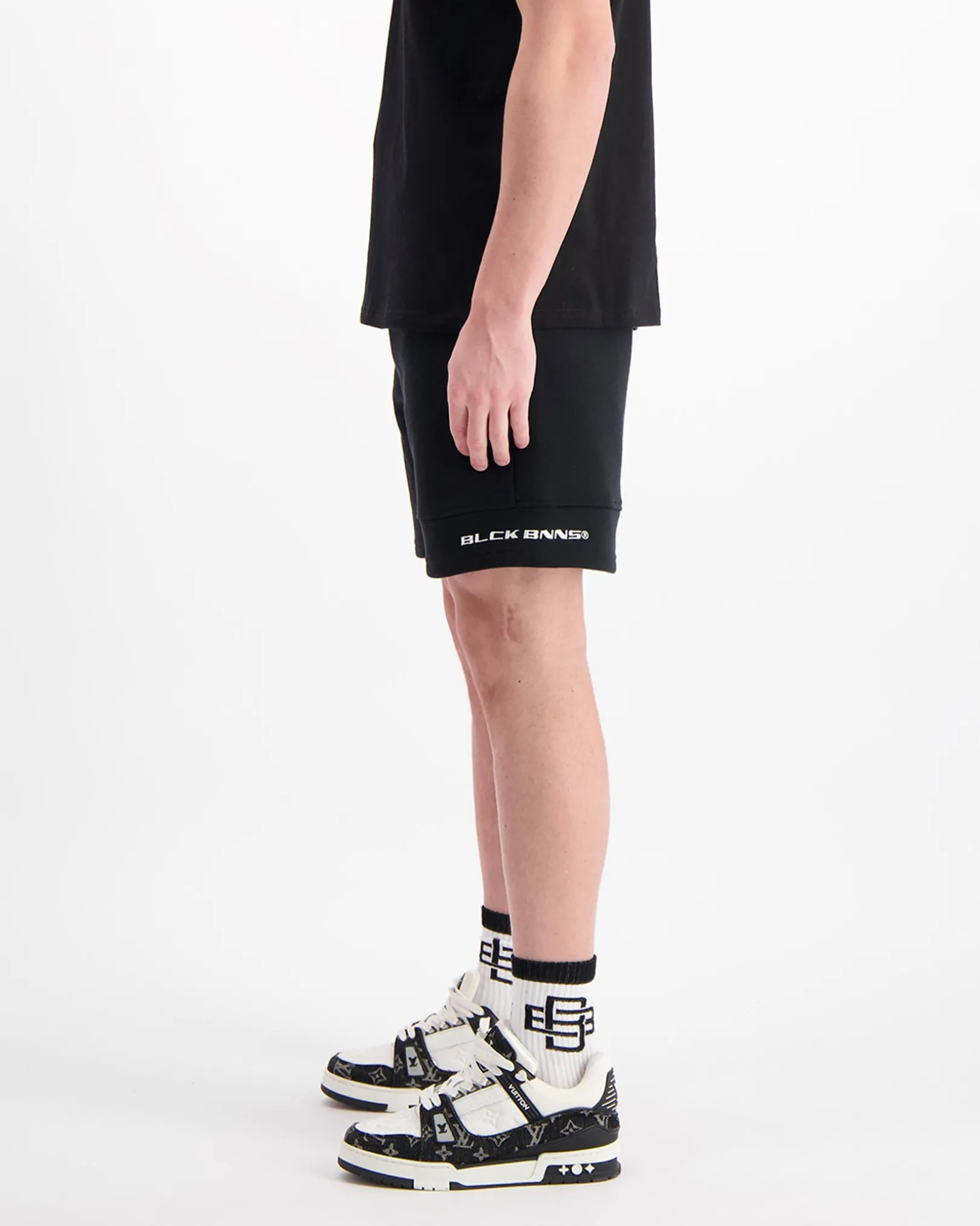 FORCE SWEATSHORTS | Zwart
