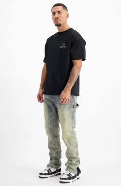 GEEN TIJD T-SHIRT | Zwart