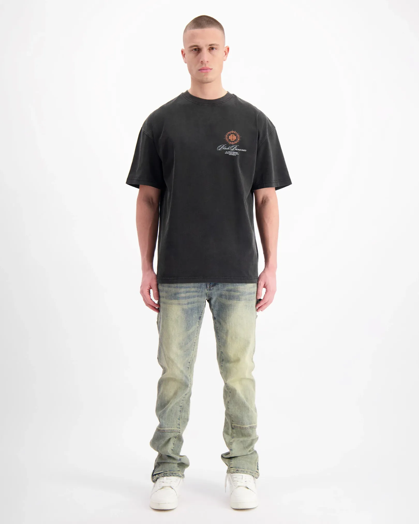 HEAVEN T-SHIRT | Zwart