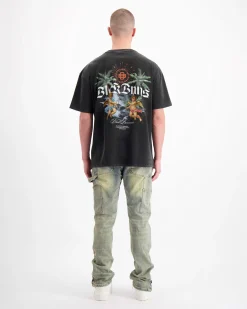 HEAVEN T-SHIRT | Zwart