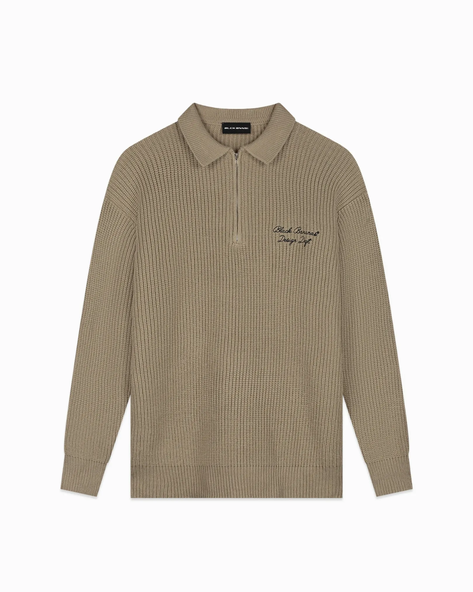HEAVY KNIT HALF ZIP | Zand