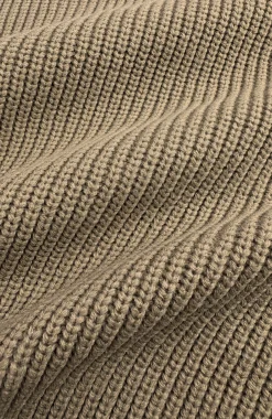 HEAVY KNIT HALF ZIP | Zand