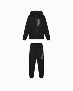 INITIAL GLOW TRACKSUIT | Zwart