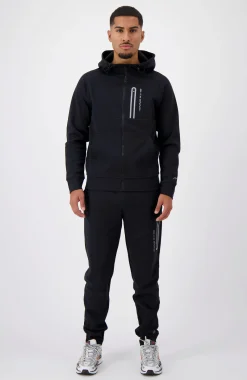 INITIAL GLOW TRACKSUIT | Zwart