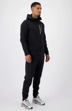 INITIAL GLOW TRACKSUIT | Zwart