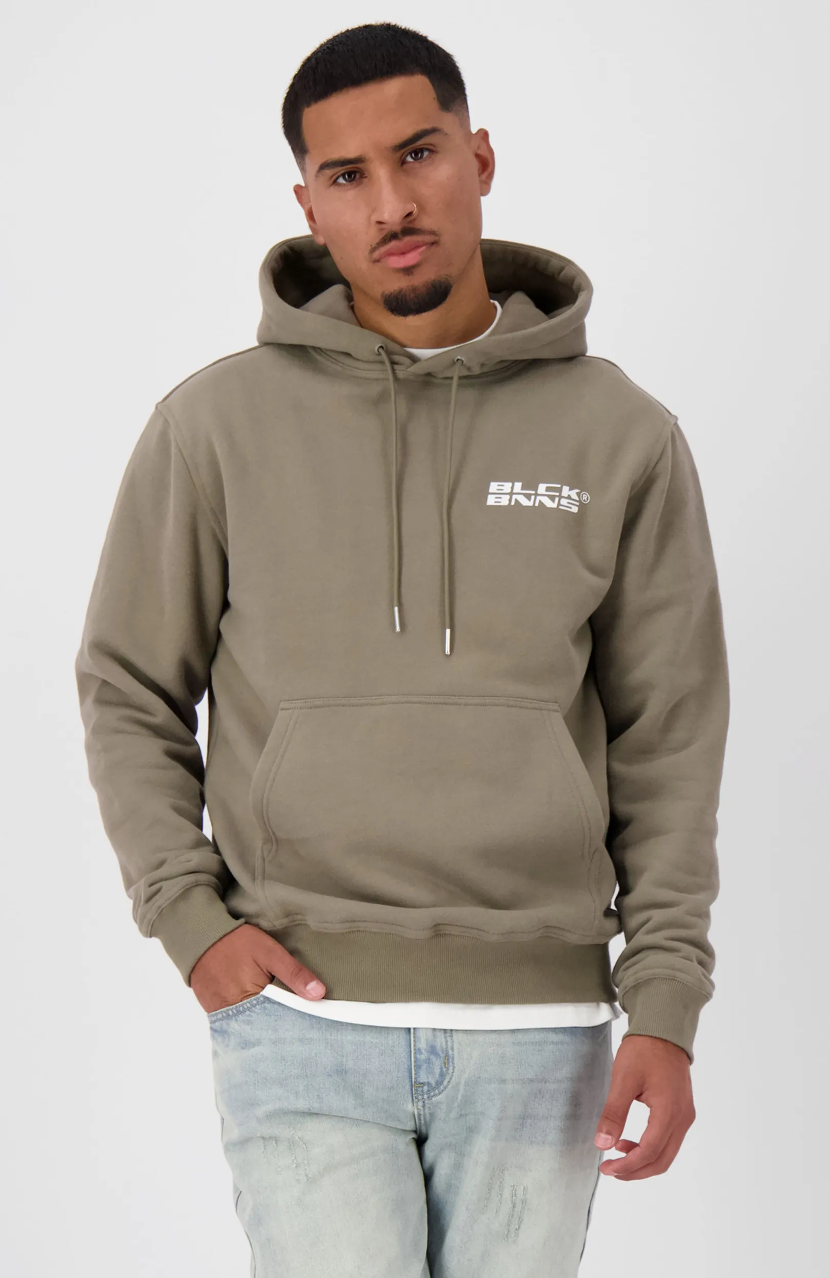 INITIAL HOODIE | Mosgroen