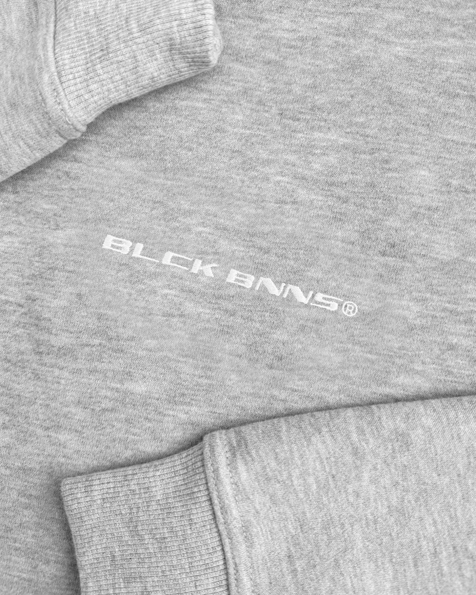 INITIAL HOODIE V2 | Grijs gemêleerd