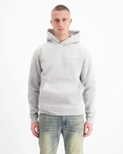 INITIAL HOODIE V2 | Grijs gemêleerd