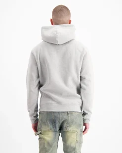 INITIAL HOODIE V2 | Grijs gemêleerd