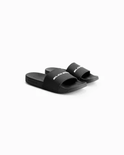 INITIAL slippers | Zwart