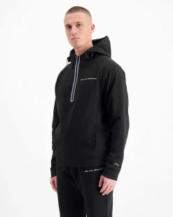 INITIAL TECH HOODIE | Zwart
