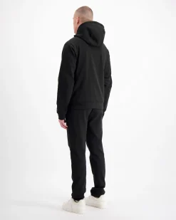 INITIAL TECH HOODIE | Zwart