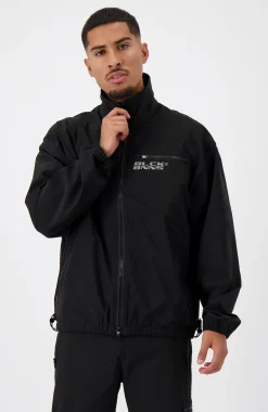 INITIAL TECH JACKET | Zwart