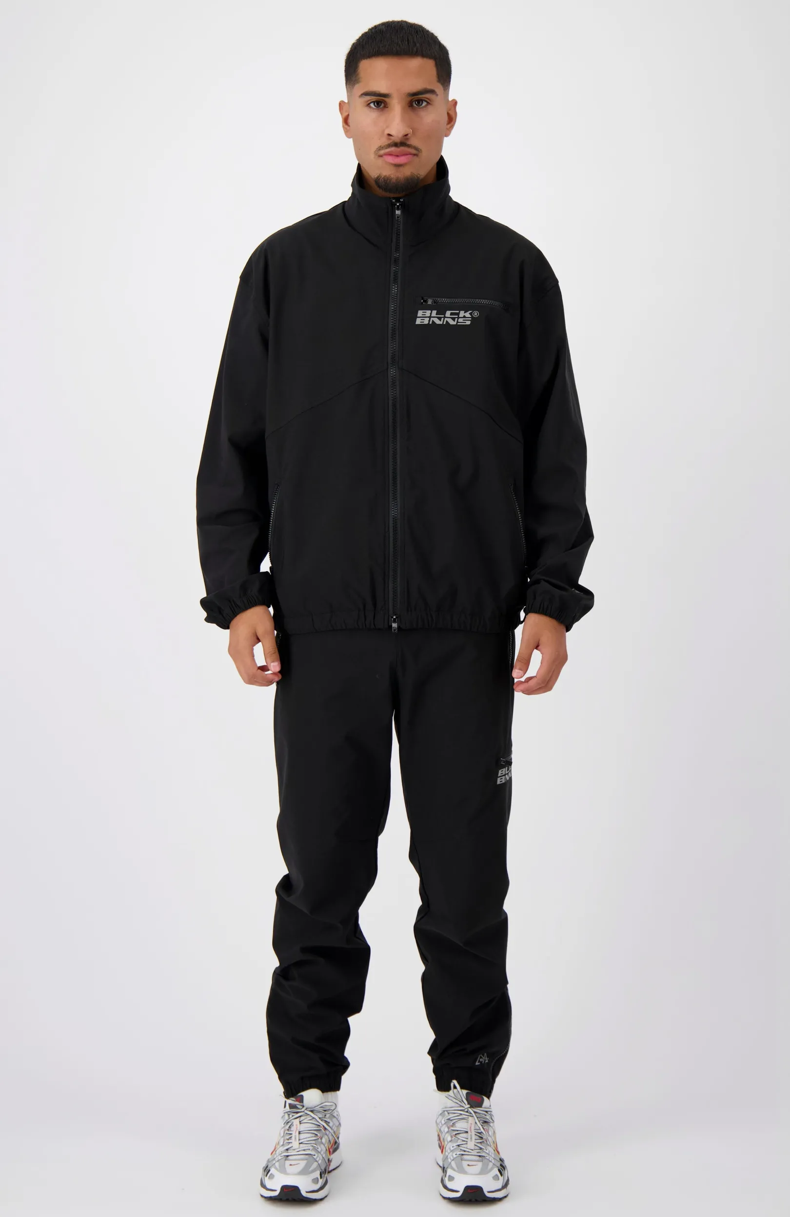 INITIAL TECH TRACKPANTS | Zwart