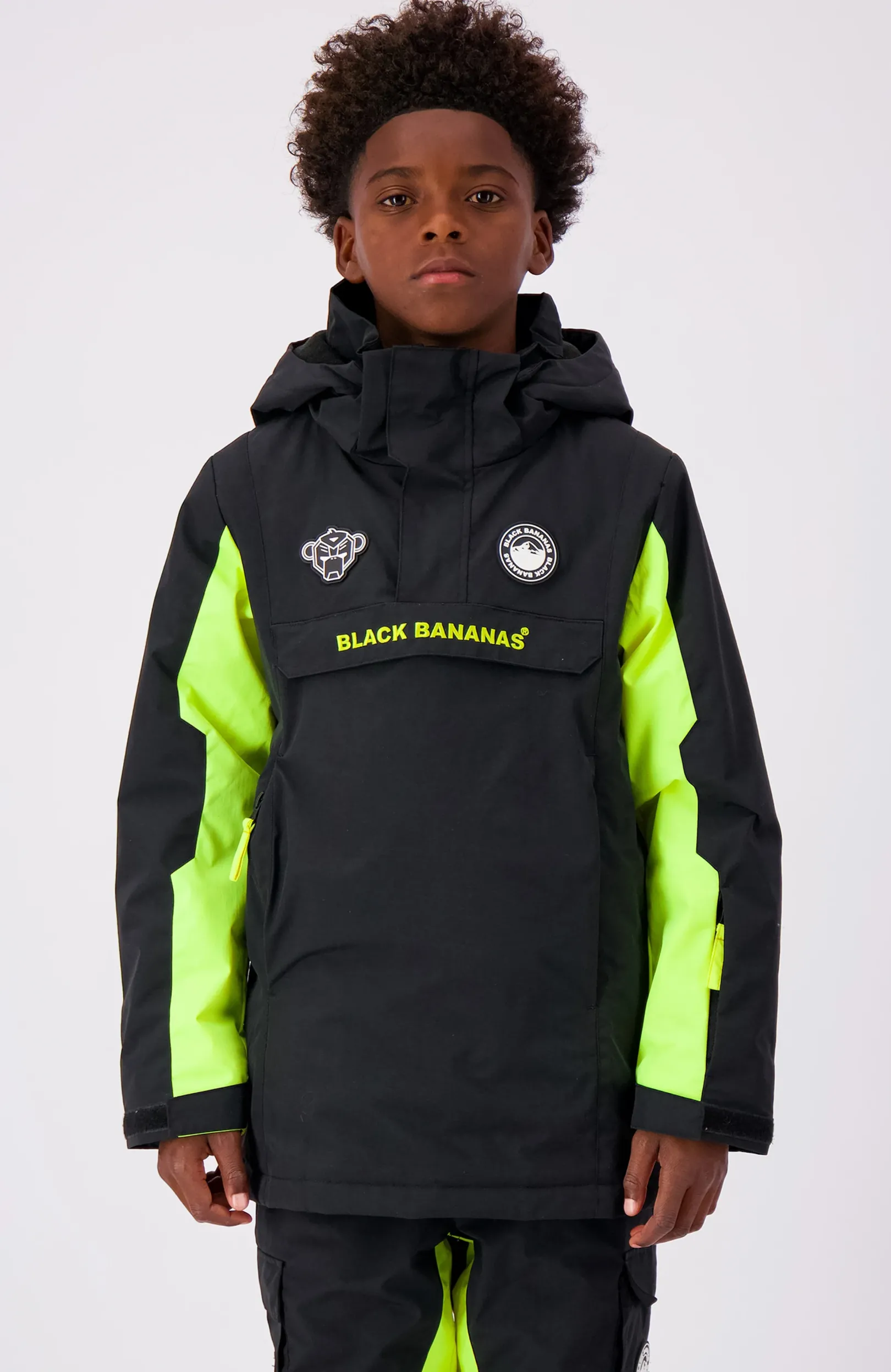 JR EVEREST JACKET | Zwart