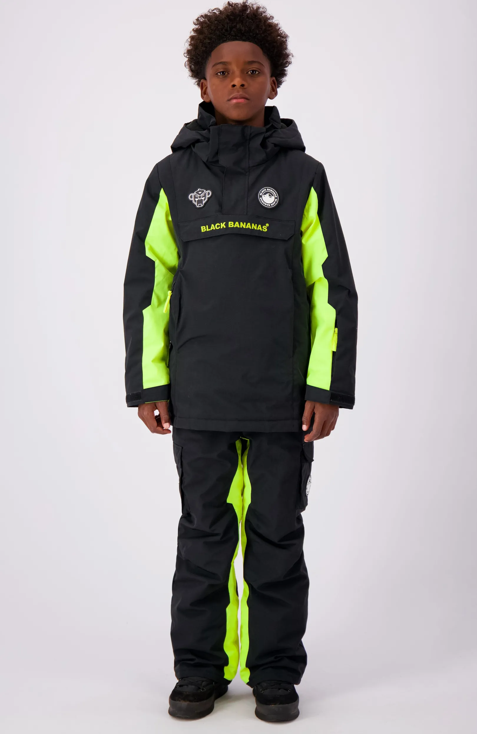 JR EVEREST JACKET | Zwart