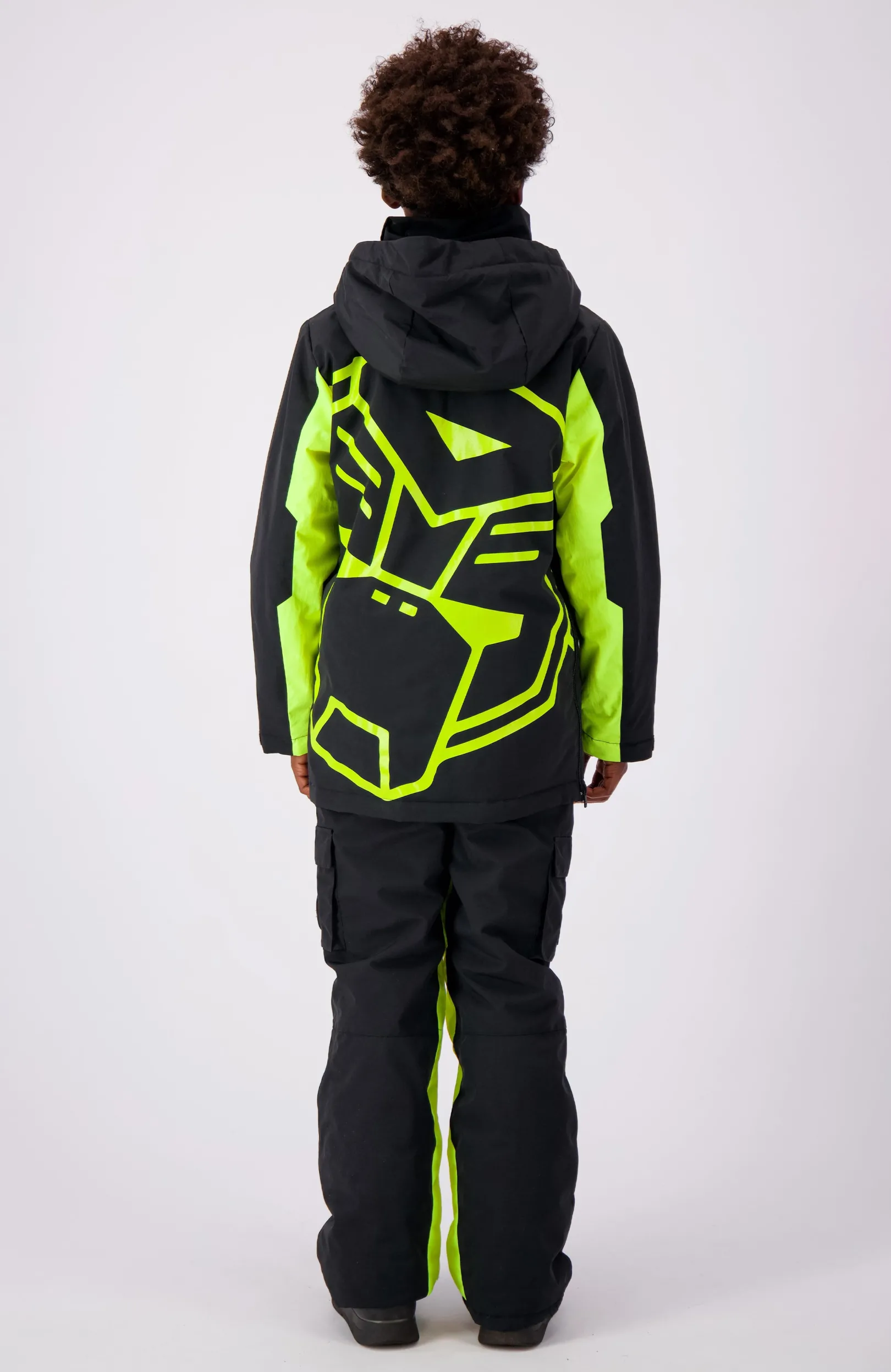 JR EVEREST JACKET | Zwart