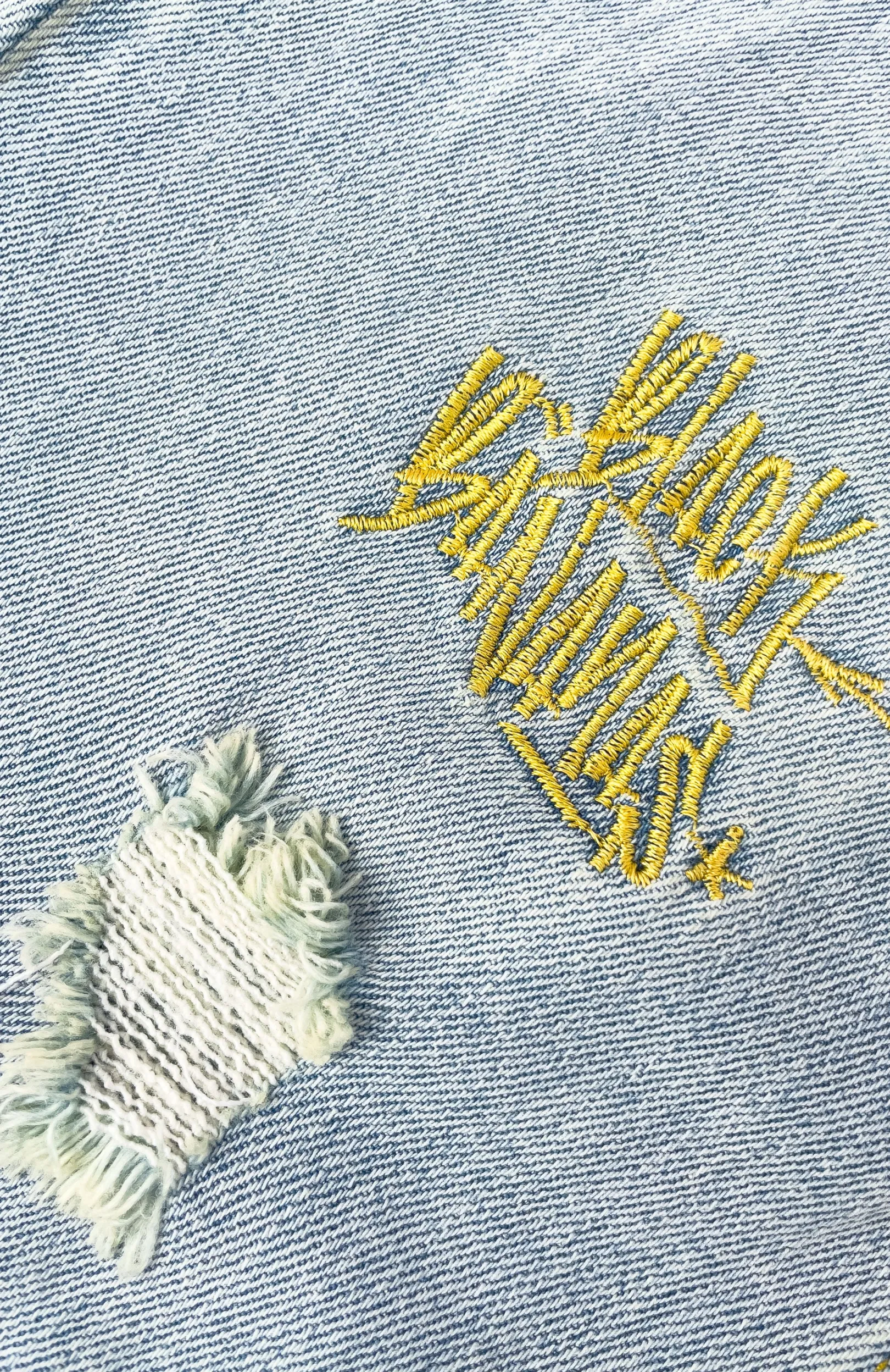 JR. GRAFFITI 3D DENIM | Blauw