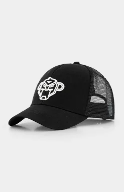 JR. Logo Truckercap | Zwart