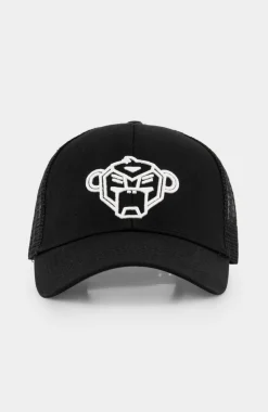 JR. Logo Truckercap | Zwart