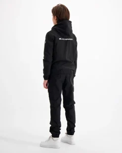 KIDS ANORAK CARGO SET | Zwart