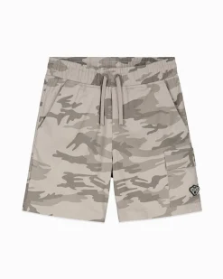 KIDS CAMO CARGO SHORTS | Meerkleurig