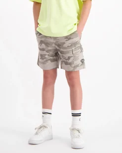 KIDS CAMO CARGO SHORTS | Meerkleurig