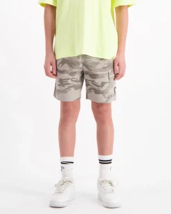 KIDS CAMO CARGO SHORTS | Meerkleurig