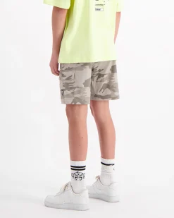 KIDS CAMO CARGO SHORTS | Meerkleurig