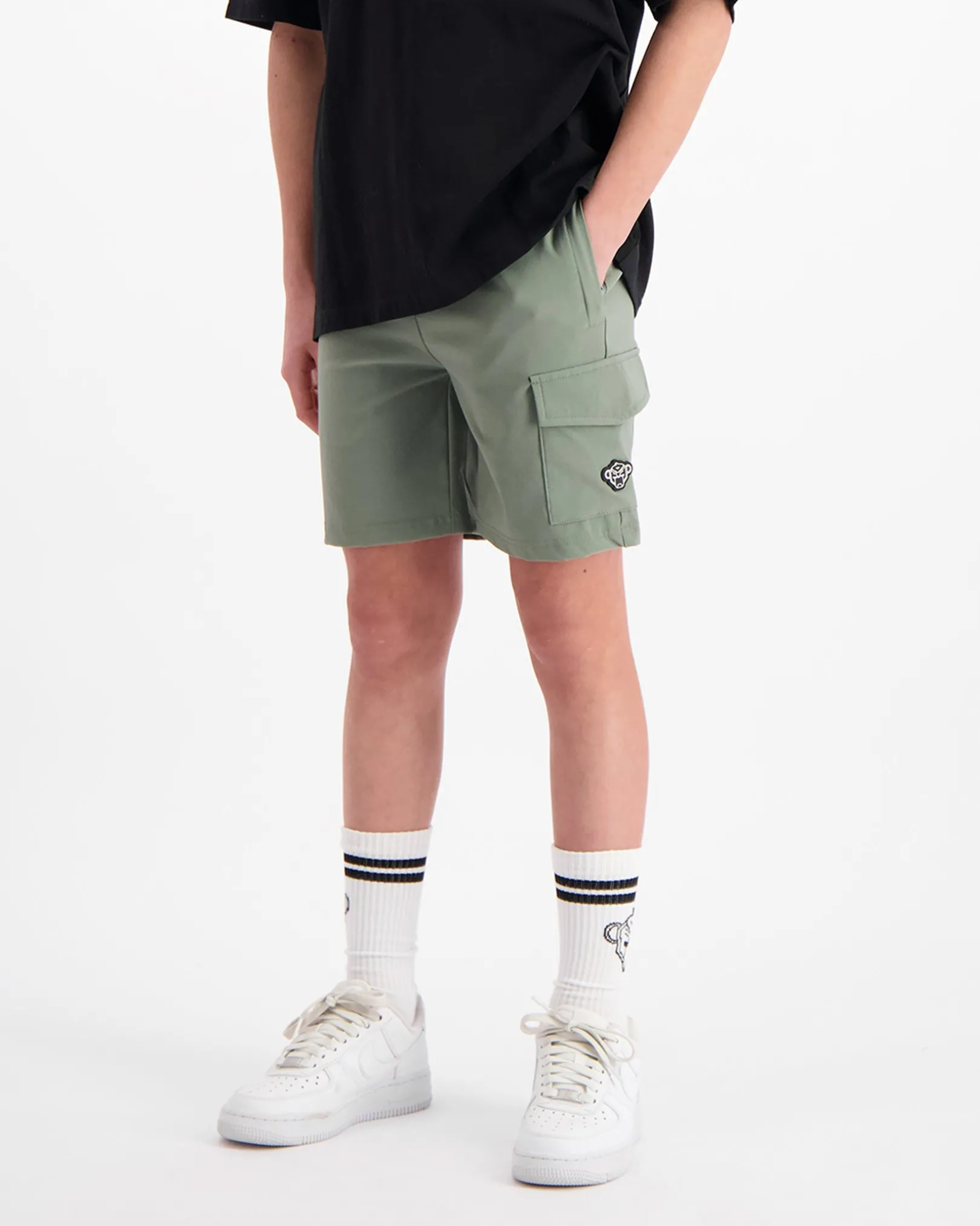 KIDS CARGO SHORTS | Groen