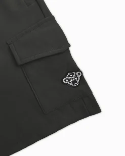 KIDS CARGO SHORTS | Zwart