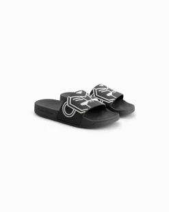 KIDS COMMANDER slippers | Zwart