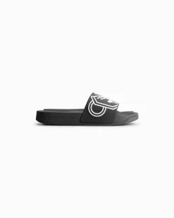 KIDS COMMANDER slippers | Zwart