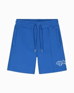 KIDS COMMANDER SWEATSHORTS | Blauw